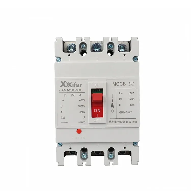 200a 4p Tpn Mccb 50ka tipo fixo