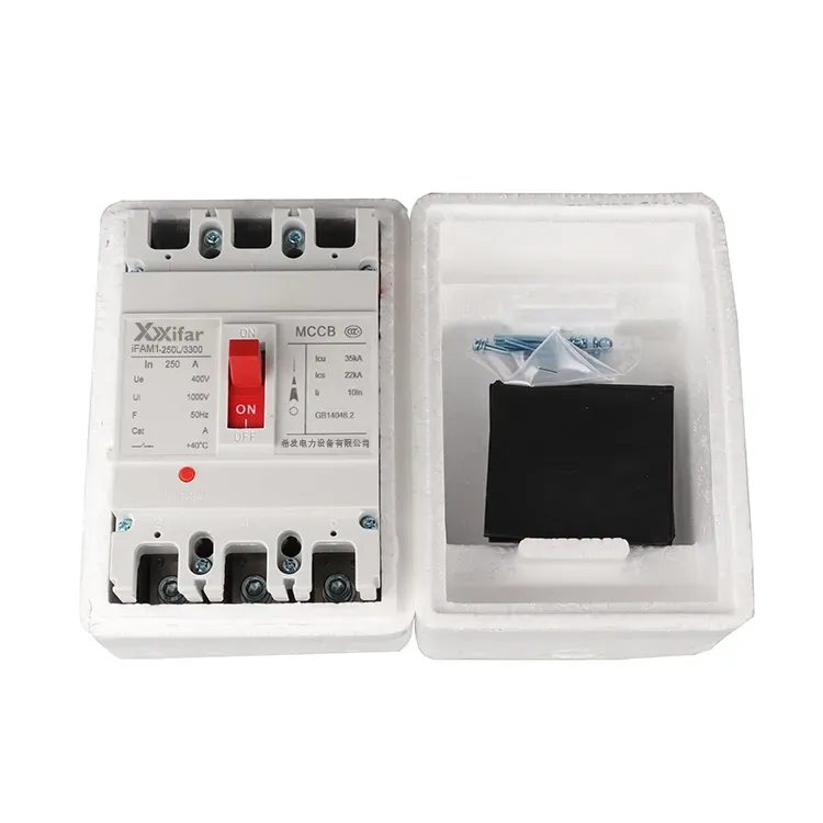 tipo fixo do interruptor de 250a 2p Mccb