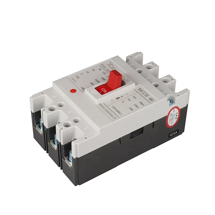 interruptor moldado 400v da caixa de 3p 100a Mccb