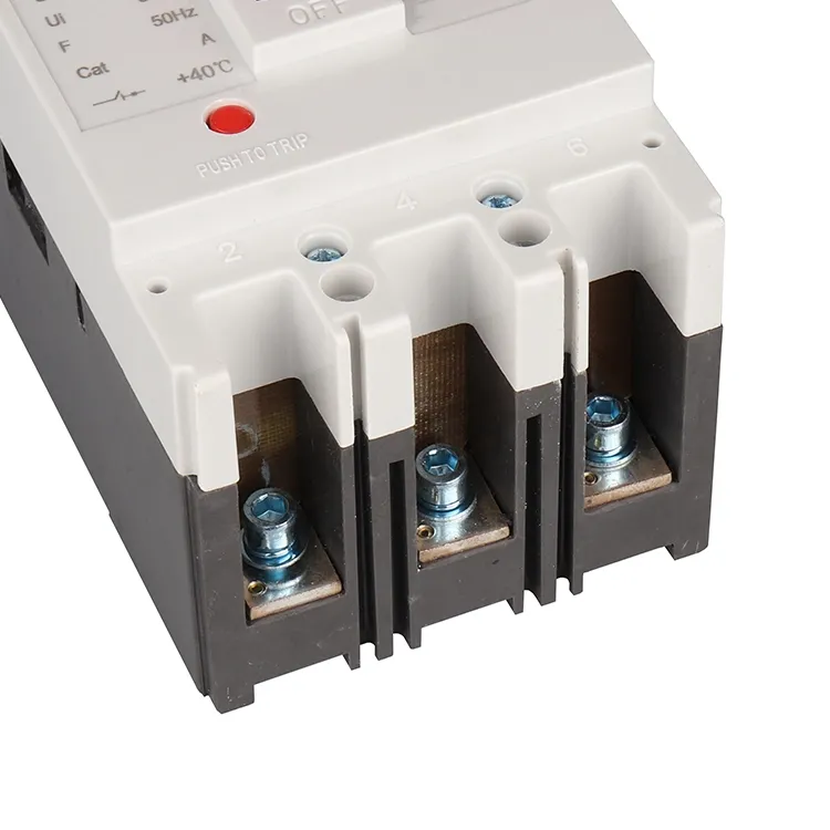 interruptor moldado 400v da caixa de 3p 100a Mccb
