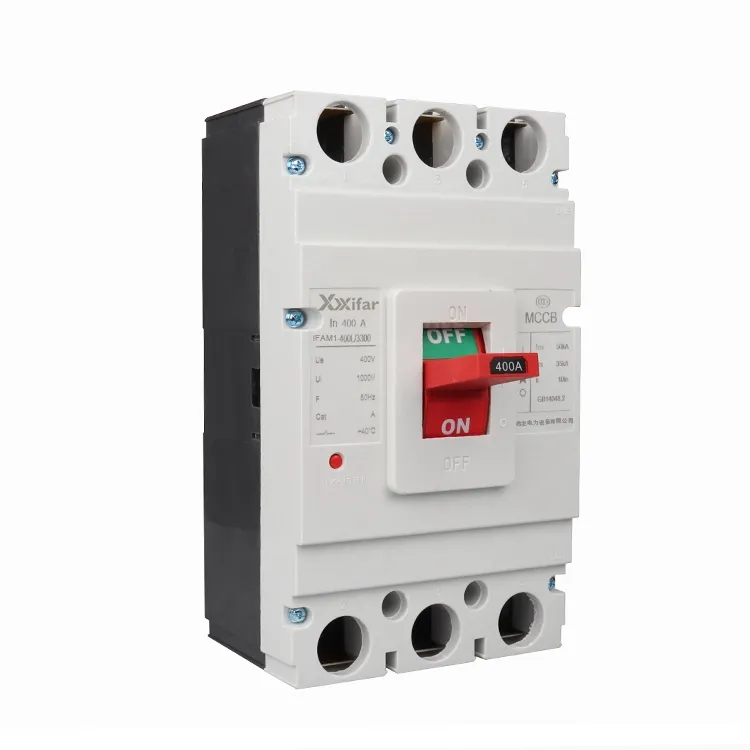 Interruptor de 400 ampères Tpn 2p Mccb