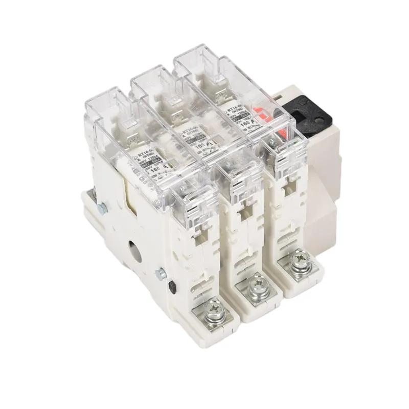 Interruptor isolador de fusível trifásico CA