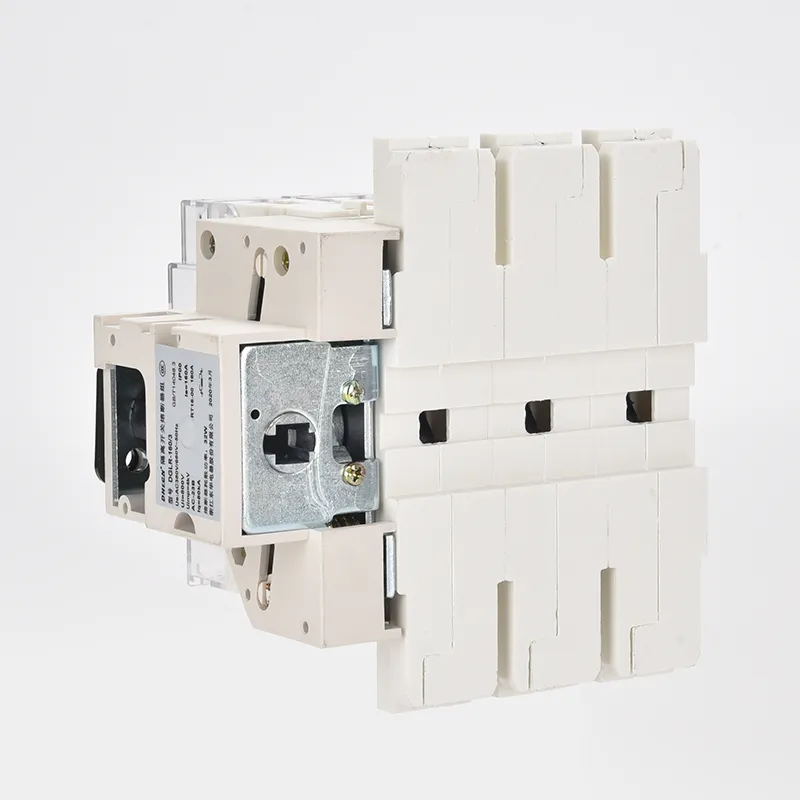 Interruptor isolador de fusível trifásico CA