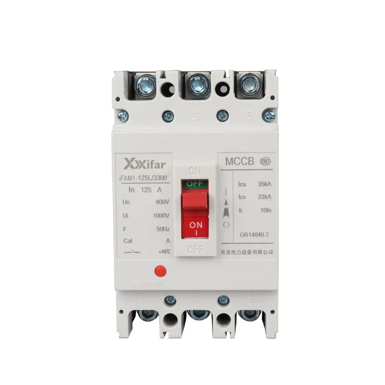 3p 100a Mccb Moulded Case Circuit Breaker 400v
