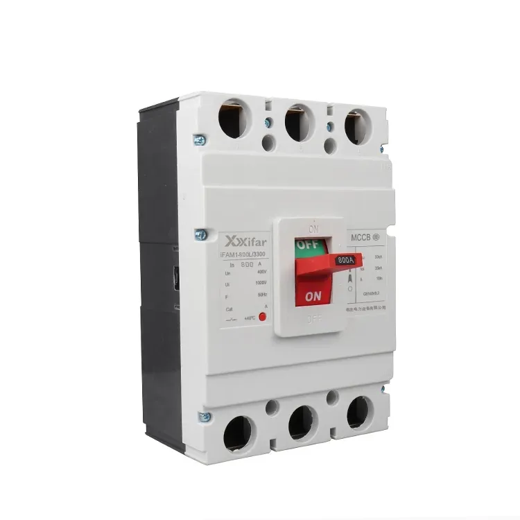 800 Amp 4pole Electric Mccb Molded Case Circuit Breake